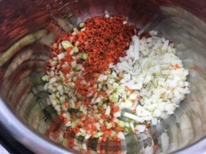 Chicken & Wild Rice Soup - Add veggies