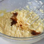 Yellow Sheet Cake - Add eggs & vanilla